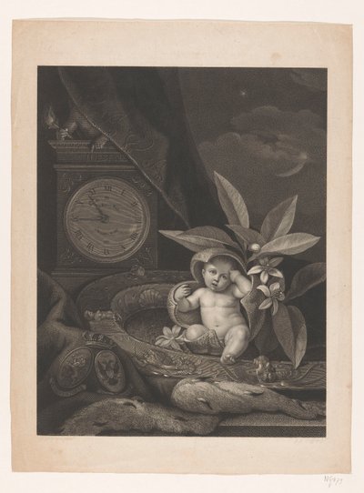 Nascimento futuro rei William III, 1817 de Joannes Josephus Wolff