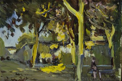Quadrado com árvores de Joaquim Mir i Trinxet
