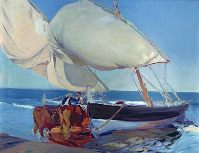 Barcos à vela de Joaquin Sorolla y Bastida