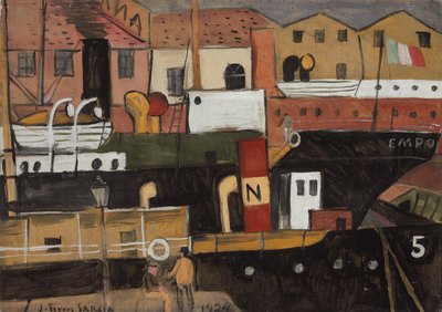 Livorno de Joaquin Torres-Garcia