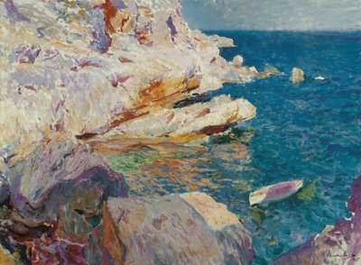 Rock em Jávea de Joaquín Sorolla
