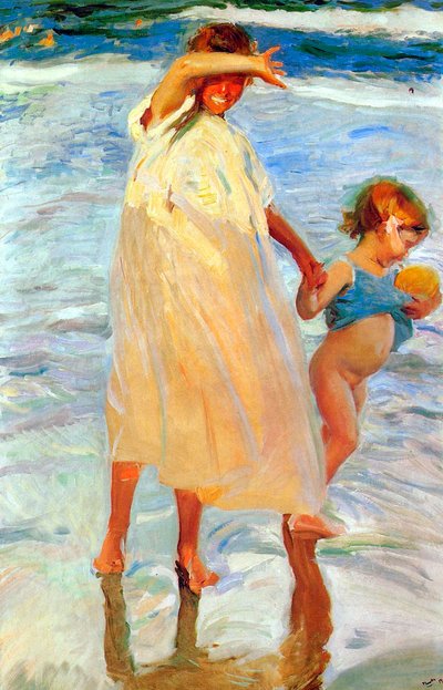 As Duas Irmãs, 1909. de Joaquín Sorolla