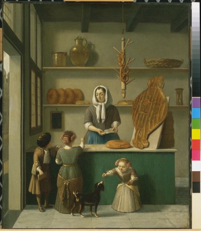 A padaria, c.1680 de Job Berckheyde