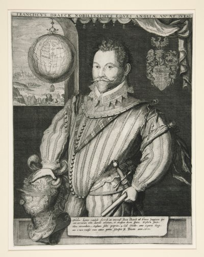Sir Francis Drake de Jodocus Hondius