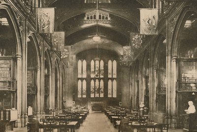 Biblioteca da Guildhall à qual todo londrino deve ir, c1935. de Joel