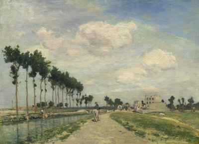 The Towpath de Johan Barthold Jongkind