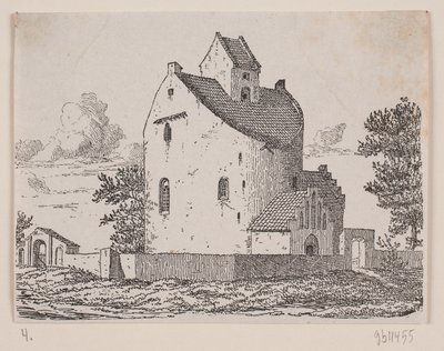 igreja de Bjernede de Johan Aagaard