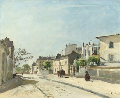 Rua Notre Dame, Paris Rua Notre-Dame, Paris de Johan Barthold Jongkind (signed by artist)