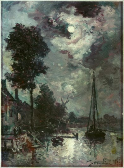 Moonlight de Johan Barthold Jongkind