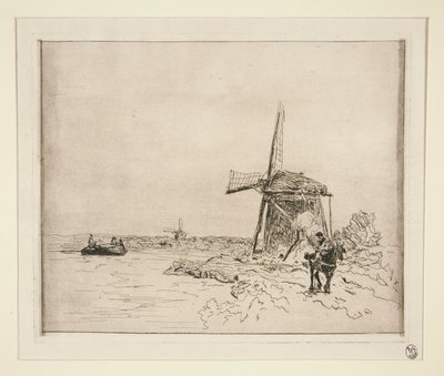 O caminho de reboque de Johan Barthold Jongkind