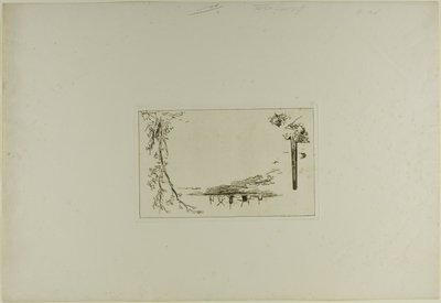 Página de título, do Livro de seis gravuras, vistas da Holanda de Johan Barthold Jongkind