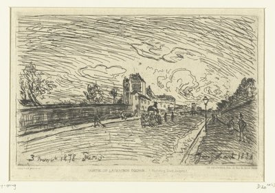 Saída do hospital de Cochim (Faubourg Saint-Jacques, Paris)
Sortie de la Maison Cochin (Faubourg Saint-Jacques) (título sobre o objecto) de Johan Barthold Jongkind