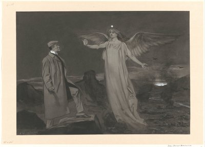 Chamberlain e o Anjo da Paz de Johan Braakensiek
