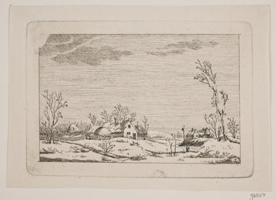 Paisagem de inverno de Johan Bülow