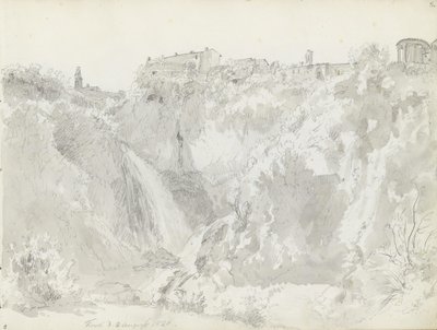 Cascata, Tivoli de Johan Christian Dahl
