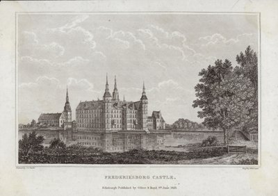 Palácio de Frederiksborg de Johan Christian Dahl