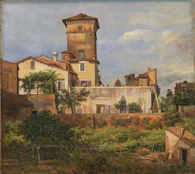 A Villa Malta, Roma de Johan Christian Dahl