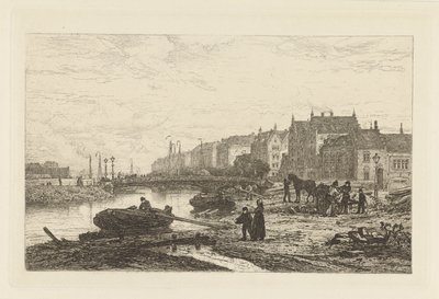 Vista da Stadhouderskade de Johan Conrad Greive