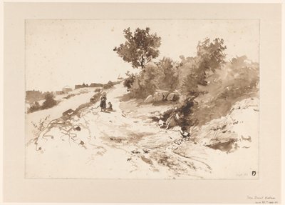 Paisagem montanhosa na França de Johan Daniël Koelman