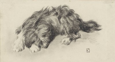Cão adormecido de Johan Daniël Koelman