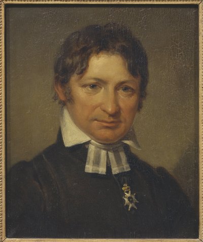 Francois Michel Franzen, poeta e teólogo de língua finlandesa - Retrato de Frans Mikael Franzen de Johan Gustaf Sandberg