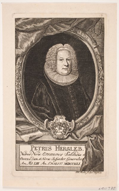 Bispo Peder Hersleb de Johan Herman Thiele