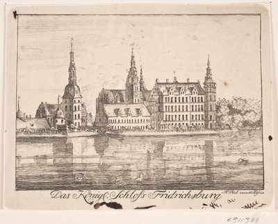 Castelo de Frederiksborg de Johan Herman Thiele