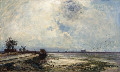 Paisagem holandesa de Johan Jongkind