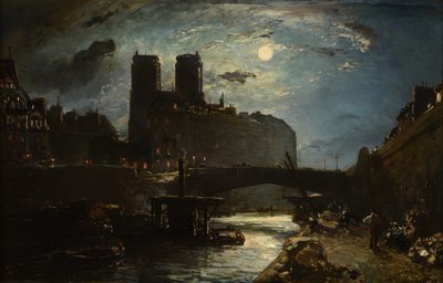 Notre-Dame de Paris de Johan Jongkind