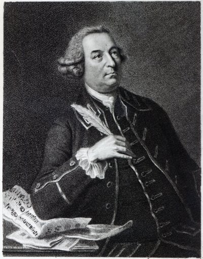 Retrato de John Christopher Smith (1712-95), músico e amanuense de Handel de Johan Joseph Zoffany