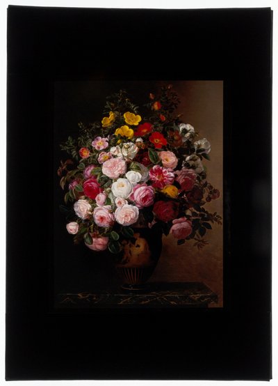 Natureza morta de flores de Johan Laurents Jensen