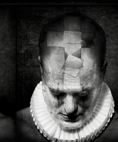 Uma morte de palhaços (serie), 2016 (manipulação de fotos) de Johan Lilja