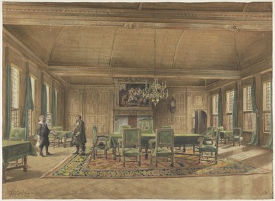 O Conselho Provincial na Casa Provincial de Groningen de Johan Paul Constantinus Grolman