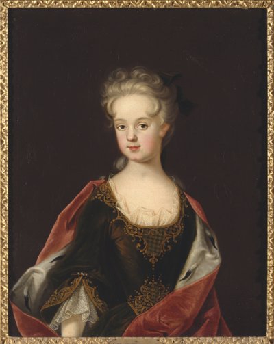 Marie Leczinska, reine de France - Retrato de Marie Leszczynska, Rainha de França (1703-1768), por Starbus, Johan (1679-1724). Óleo sobre tela de Johan Starbus