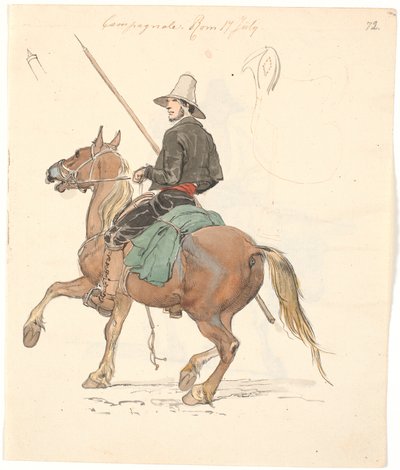 Campagnole para cavalo de Johan Thomas Lundbye