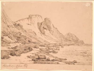 penhasco derramado de Johan Thomas Lundbye