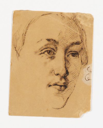 Retrato feminino de Johan Thomas Lundbye