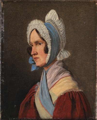 Coronel Cathrine Lundbye, b. Bonnevie, mãe do artista de Johan Thomas Lundbye