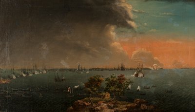 Segunda Batalha Russo-Sueca de Svensksund, em 10 de julho de 1790. de Johan Tietrich Schoultz