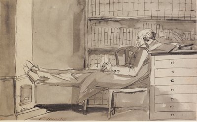 Abildgaard aquece os pés em uma salamandra de Johan Tobias Sergel