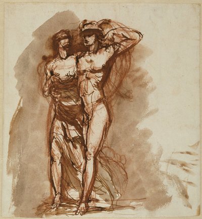 Mercúrio e Psique, II de Johan Tobias Sergel