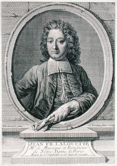 Jean Francois Lalouette (1651-1728) gravada por Jacques-Nicolas Tardieu (1716-91) (gravura) de Johann (after) Ferdinand