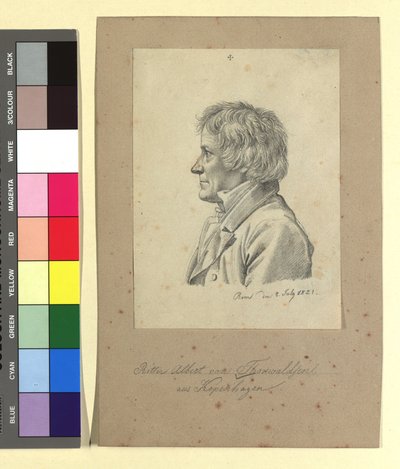 Albert (Bertel) Thorwaldsen (1770-1884), escultor de Johann Adam Klein