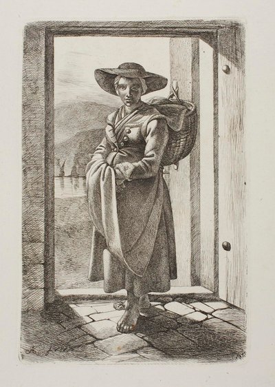 Mendigo húngaro de Johann Adam Klein