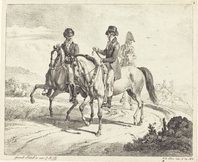 Passeio a cavalo de Johann Adam Klein