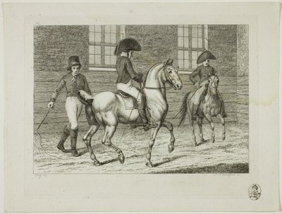 Escola de equitação e cavalos de Johann Adolph Darnstedt