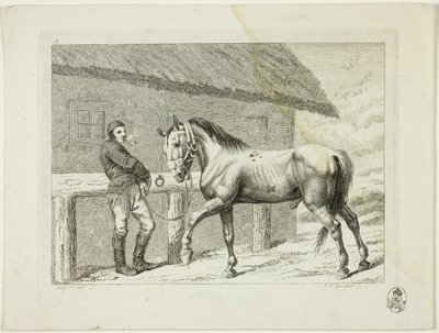Escola de equitação e cavalos de Johann Adolph Darnstedt