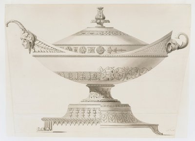 Terrina coberta de Johann Alois Seethaler