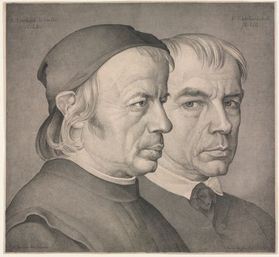 Os Irmãos Eberhard de Johann Anton Ramboux