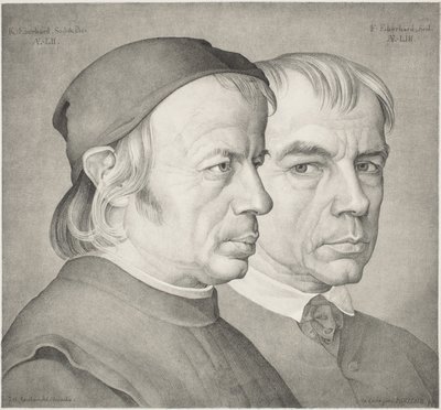 Os Irmãos Konrad e Franz Eberhard de Johann Anton Ramboux
